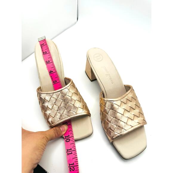 Paul Green Tisha Mule Heel Rosato Nappa Metallic size UK 7 / US 9.5 - Picture 7 of 10